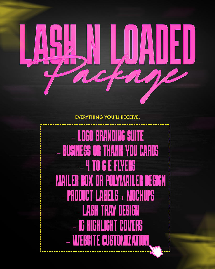 Lash N' Loaded Package